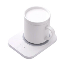 white Coffee Cup Warmer Cordless 55??C Electric Warming Tray,Temporature Control