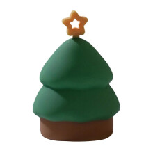 Christmas Tree Christmas Night Light Table Lamp Ornament Silicone Night Light Nursery Lamp for