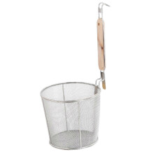 16cm mesh mouth Noodle Strainer Mesh Pasta Basket Kitchen Utensil Deep Frying Basket Hot Pot