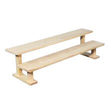 2 Tier 40cm Figure Display Stand Dessert Shelf Decorative Wood Display Riser Cupcake Stand