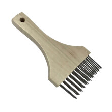 White Meat Tenderizer Tool Practical Handheld Stainless Steel Spikes Meat Tender for