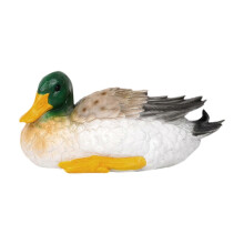 Right Duck Figurine Yard Art Decor Art Crafts Garden Statue Animal Sculpture for Patio
