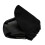 Black Dog Foxtail Mesh Hood Prevent Foxtails Thorns Rocks Practical Face Protector Dog 1