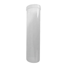 Round 6.5x6.5x24.8cm Clear Food Storage Container Airtight Cookie Container Spaghetti Household