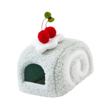 Blue Hamster Bed, Guinea Pig Cave Bed, Soft Winter Comfortable Hamster Sleeping Nest