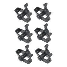 black 6PCS Electric Fence Tightener Fencing Tool Reusable Easy to Install Wire Tensioner