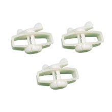 White 3PCS Electric Fence Tightener Fencing Tool Reusable Easy to Install Wire Tensioner