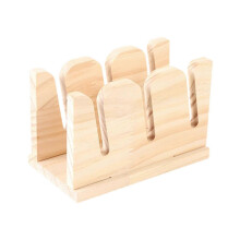 3 Slots Hat Display Stand Baseball Cap Display Holder Multipurpose Sturdy Vertical