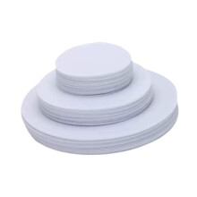 White 90pcs Felt Plate Dividers Plate Separators Storage Home Reusable Soft Accessory Dish