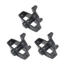 black 3PCS Electric Fence Tightener Fencing Tool Reusable Easy to Install Wire Tensioner
