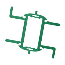 Green Garden Hose Holder Water Hose Household Storage Rack Cable Organizer for Fence