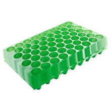 60 Holes 10x Seedling Trays Growing Trays with Holes Durability, Portable, Practical