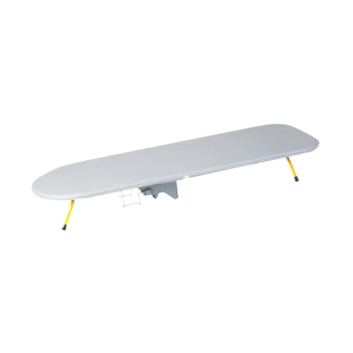 Gray Yellow Folding Desktop Ironing Board Practical Tabletop Ironing Board with Iron Rest