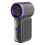 Black Handheld Fan Mini Fan Quiet Powerful Lightweight LED Display Portable Accessory 1