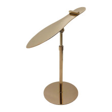 Rose Gold Shoe Rack Riser Shelf Modern Holder Anti Slip Steel Stand for High Heels Shop