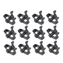 black 12PCS Electric Fence Tightener Fencing Tool Reusable Easy to Install Wire Tensioner