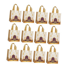 Style C 12 Pieces Middle Eastern Festival Gift Bags Takeout Carriers Reusable Candy