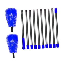 Blue Gutter Cleaning Tool from Ground 13ft with Poles Long, Household, Multipurpose