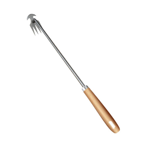 50cm Hand Weeder Four Tooth Functional with Ergonomic Handle Weeding Removal Tool