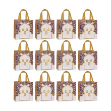 Style A 12 Pieces Middle Eastern Festival Gift Bags Takeout Carriers Reusable Candy