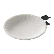White Cat Desk Bed with Clamp,Perch Breathable Lounger Sunbathing Lounge Hammock for