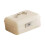 Cream White Lockable Storage Box with Lock with Handle Password Organizer Lockable Storage 1