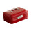 Red Lockable Storage Box with Lock with Handle Password Organizer Lockable Storage 1