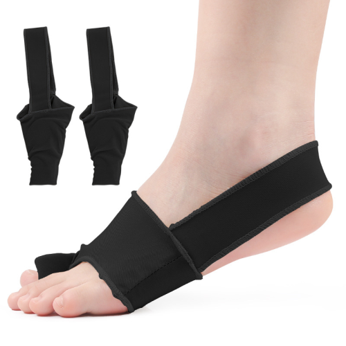Überlappende Zehentrenner - 2 Paar Black