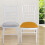 Chair Cushion Cover Modern Simple Washable Fabric 5