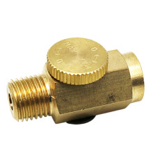 Small Pneumatic Speed Controller with 1/4 Inch Threads & Strong