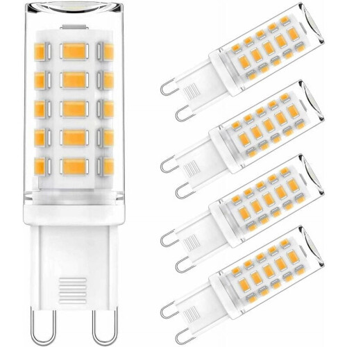 Bec G9LED, soclu ceramic alb cald de 3,5 W