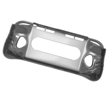 Housse transparente Flexible antichoc en TPU pour manette-noir