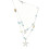 Collier avec pendentif en forme d'étoile de mer et de perles-B 1