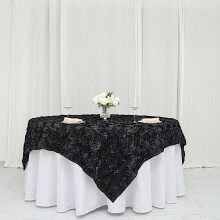 Forleagan Tábla Rosette Ardaithe Dubh 72" x 72"