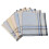 Men Handkerchief Retro Pattern Soft Breathable Cotton 38x38cm-7 1
