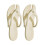 Foldable Flip Flops Walking Sandals with Nonslip Shower-Khaki M 1