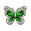 Butterfly Earphone Decorations For Stylish-Green 1