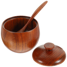 Condiment Jar with Lid Kitchen Storage 1 pc