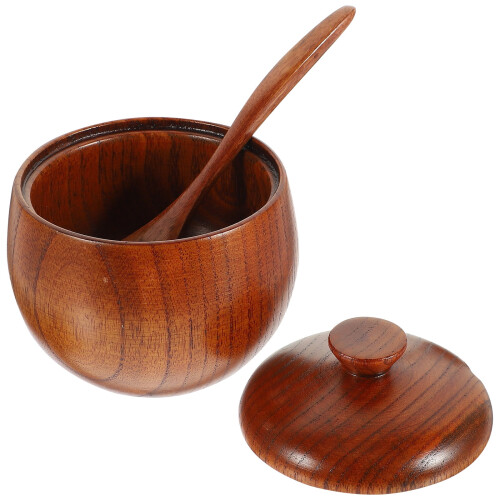 Condiment Jar with Lid Kitchen Storage 1 pc