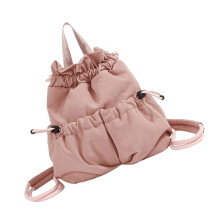 Leichter Tagesrucksack mit Kordelzug und Handytaschen,-Rosa