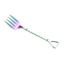 Gaffel i rustfritt stål, 12 cm