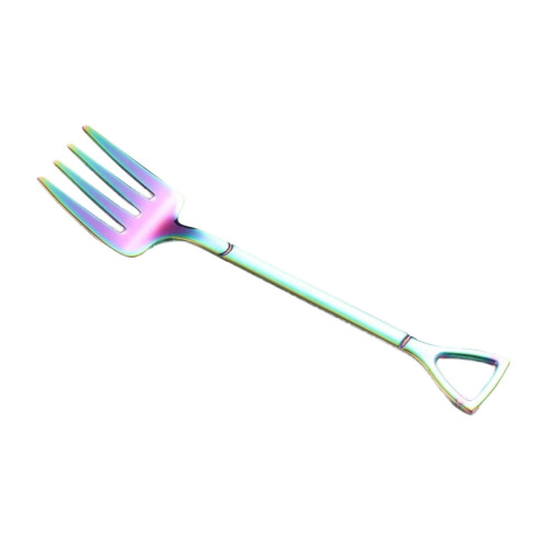 Gaffel i rustfritt stål, 12 cm