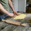 Wooden Rose-Embossed Rolling Pin35cm 5