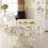 Round tablecloth disposable wipeable 60 inch 1