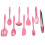 Siliconen garde 26,7 cm roze 5
