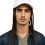 Cool Dreadlocks perruques chapeau de Baseball-marron clair 1