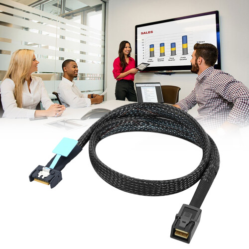 SFF-8654 4I 38Pin auf SFF-8654 4I 38Pin Data Active Cable-100cm 2