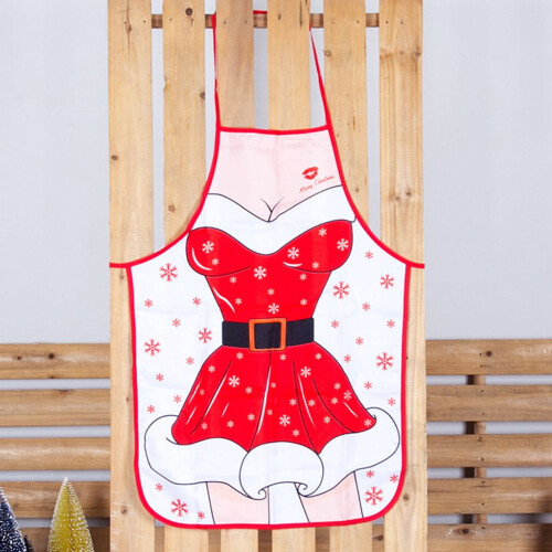 Solacol Christmas apron for bar and restaurant staff 1