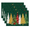 Sets de table de Noël 30 x 45 cm (lot de 4) 1