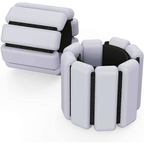 Pesas ajustables para muñecas y tobillos. Grey